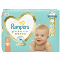 ПРОДУКТЫ ДЛЯ ДЕТЕЙ Памперс Памперс подгузники #3 Premium Care (6-10кг) N78